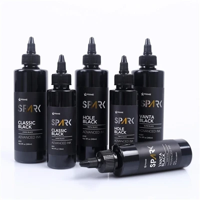 4oz Organic 3 Series Classic Black Black Black Black Tattoo Ink