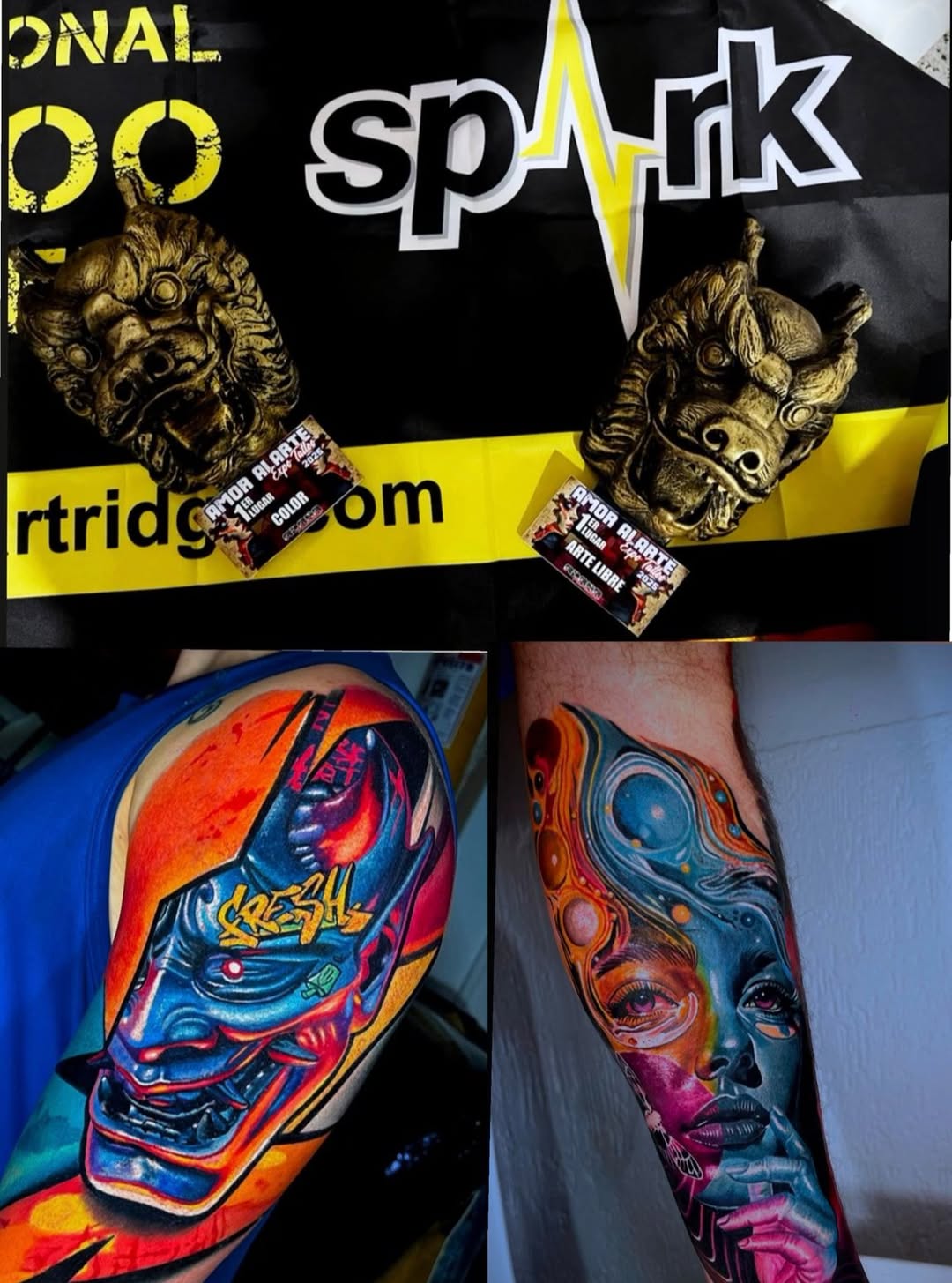 Congratulations to anfitriontattoo for winning the Color and Arte Libre categories at e Congratulations to anfitriontattoo for winning the Color and Arte Libre categories at e