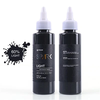 4oz 120ml Organic Long - หมึกสักสีขาวที่ยั่งยืน