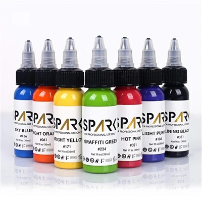 ผิวระดับมืออาชีพ-Friendly Vibrant 66 Organic Color Powder หมึกสักถาวรระดับพรีเมียม