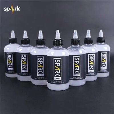Spark สมจริง Longspark สมจริงยาว - stencil stencil stencil transfer gel 4 fl oz (120 ml) - แอปพลิเคชันที่สะอาดและง่าย