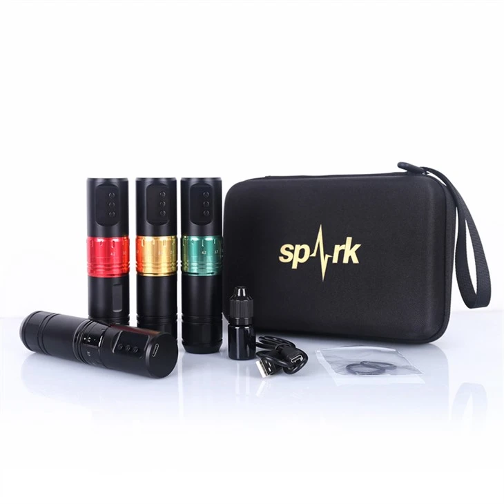 เครื่องสัก Spark 1600mAh เครื่องสักไร้สายมืออาชีพ