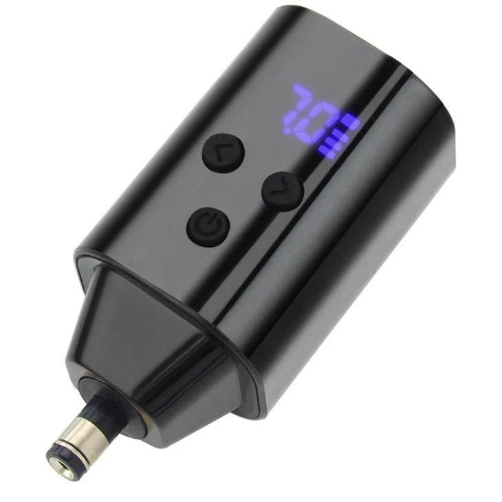 แบตเตอรี่ไร้สาย 55g 1500 mAh Tattoo Power Supply ไร้สาย