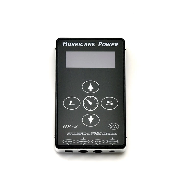 แหล่งจ่ายไฟขนาดเล็กรอยสัก LCD อุปกรณ์สัก