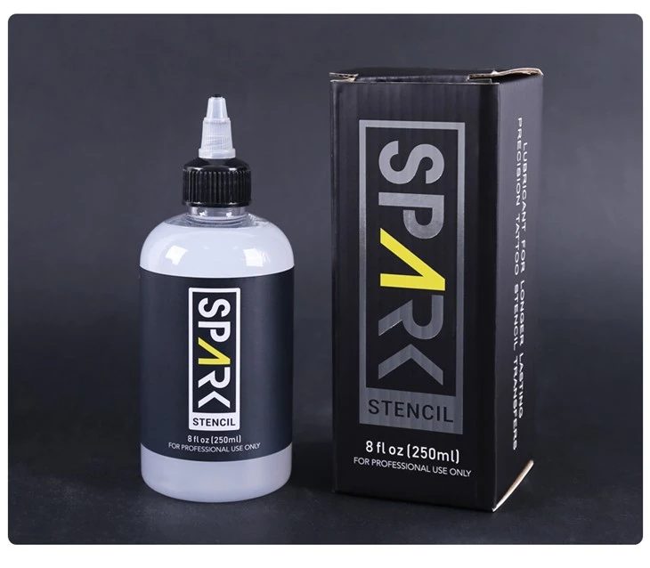 มืออาชีพ 8 ออนซ์ 250 มิลลิลิตรสักโอนครีมสักลายฉลุหมึก