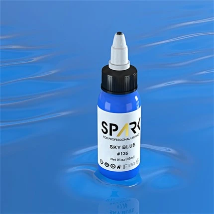 ชุดสี 25 สี Spark Tattoo Ink หมึกสักมังสวิรัติ Tattoo Ink 30ml เม็ดสี