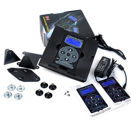 Professional Dual Tattoo Power Supply Digital LCD Tattoo อุปกรณ์