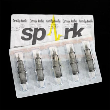 ตลับเข็มสัก Spark Greywash 0 .35MM Curved Magnum