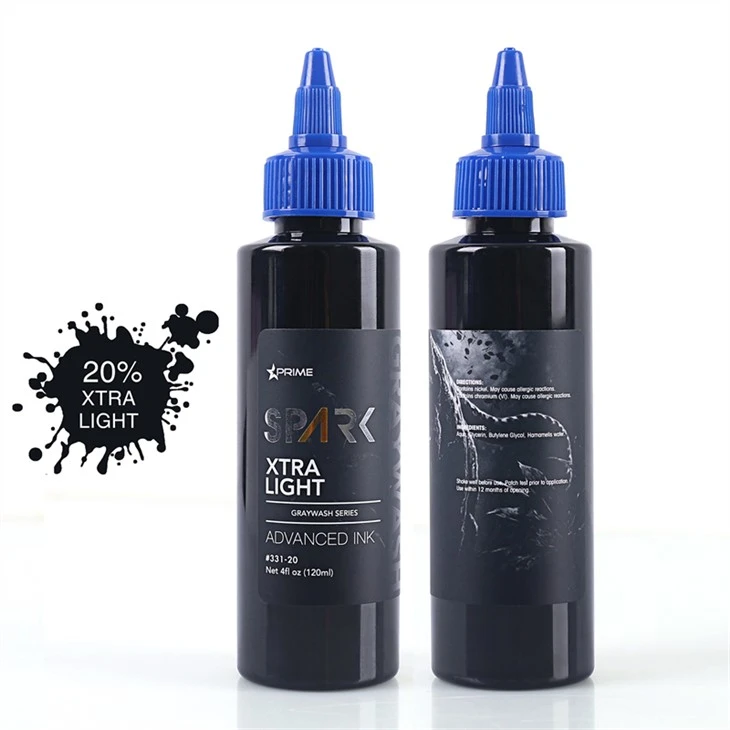 ชุดหมึกสัก Professional Black Spark Tattoo Ink