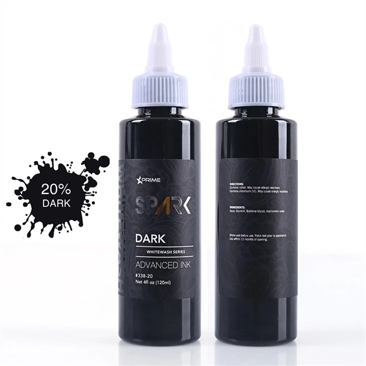 ชุดหมึกสักมืออาชีพ White Wash Set Spark Tattoo Ink
