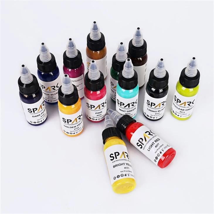 หมึกสักในหมึกสักจำนวนมาก Spark Original