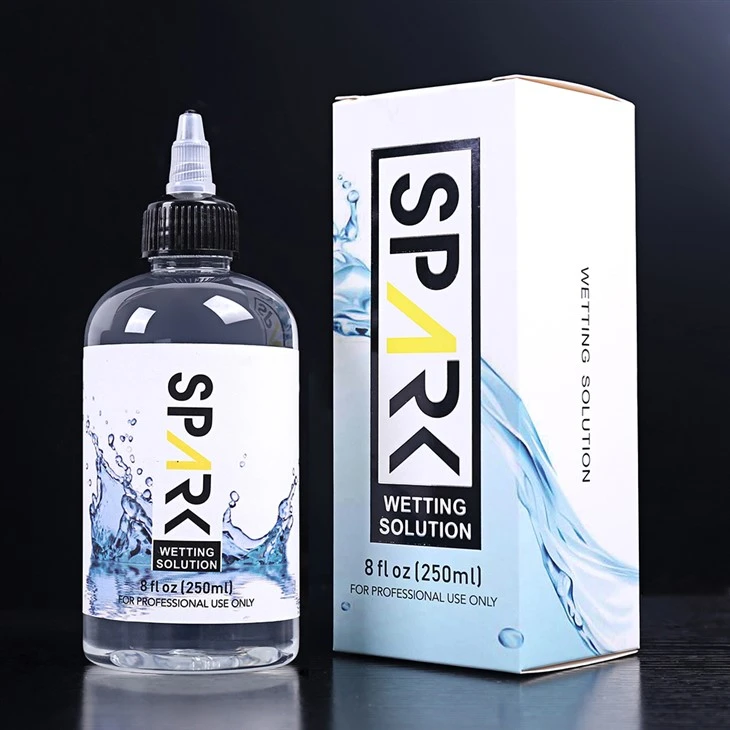 Original 240ML 8OZ Spark Tattoo Wetting Solution Spark Tattoo ผสม Solution Spark Tattoo Ink