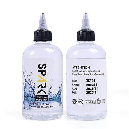 8OZ 240ML Spark Tattoo Wetting Solution Spark Tattoo Mixing Solution Spark สัก หมึก