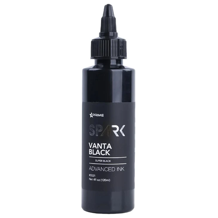 Super Black Tattoo Ink 4OZ 8OZ Lining Black Triple Black Spark Tattoo Ink หมึกสักสีดำ